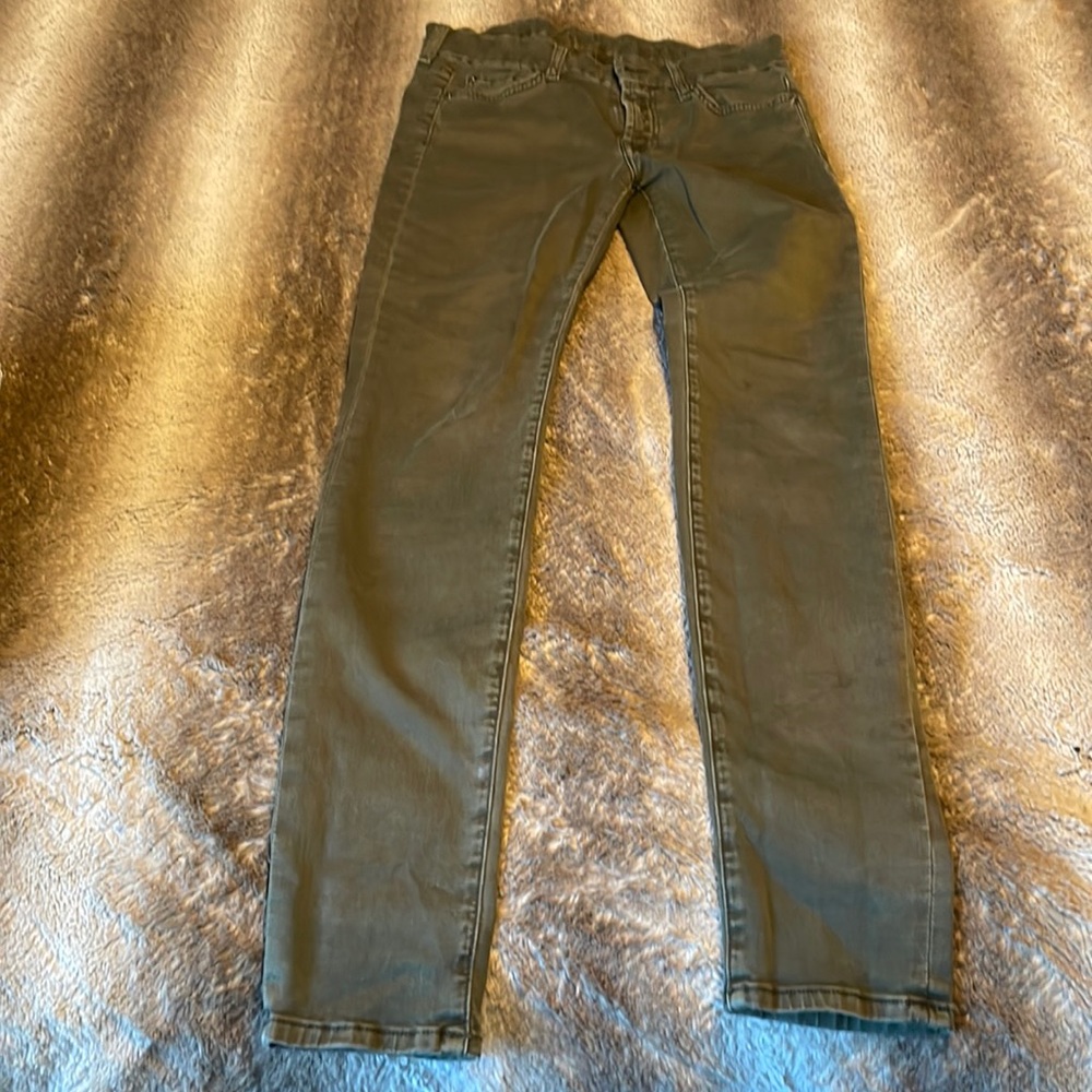 7 seven Gwen were olive pant